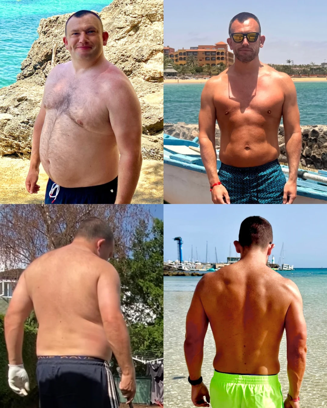 Danny Smith transformation after recovering from pancreatitis
